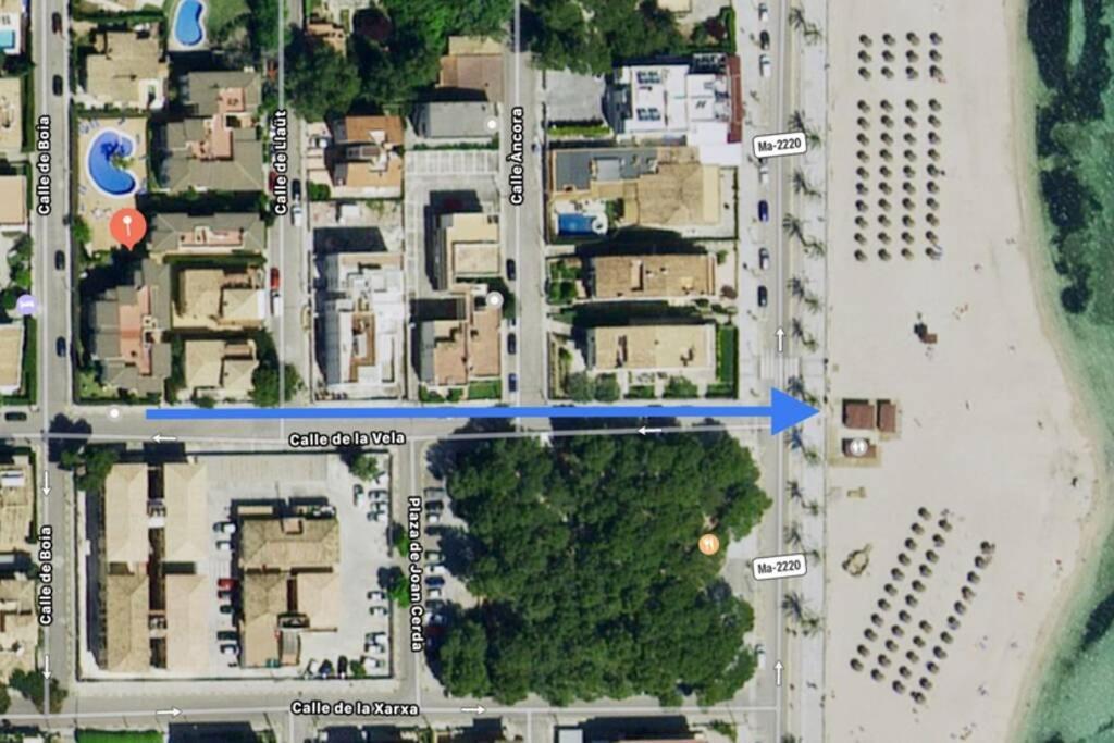 Piso Las Mimosas 90 Metros De Playa Port Pollensa Port de Pollenca Εξωτερικό φωτογραφία